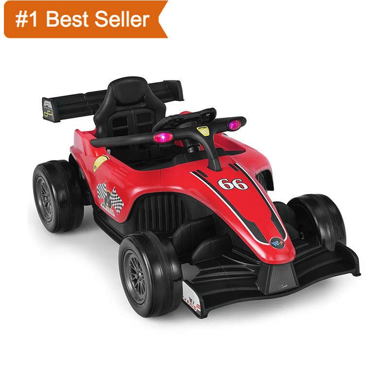 Istaride Ride On Car Battery Powered Kids Electric Car with Remote Control Off-Road SXS Vehicles 12 Volt Ride On Toys for Kids