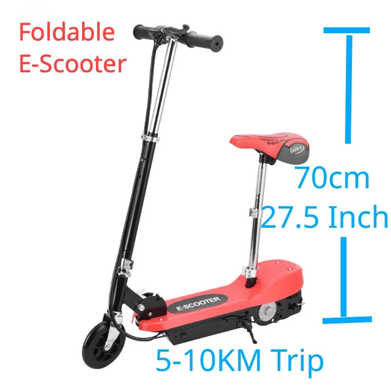 Istaride Foldable Electric Scooter Seat Electric Bicycle Adult Children Urban Transportation Tool Leisure Toy Electric Scooter