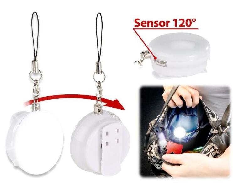 Jumon LED Sensor Touch Activated Light Handbag Purse Mini Night Light Creative Heart Shape Illumination Light