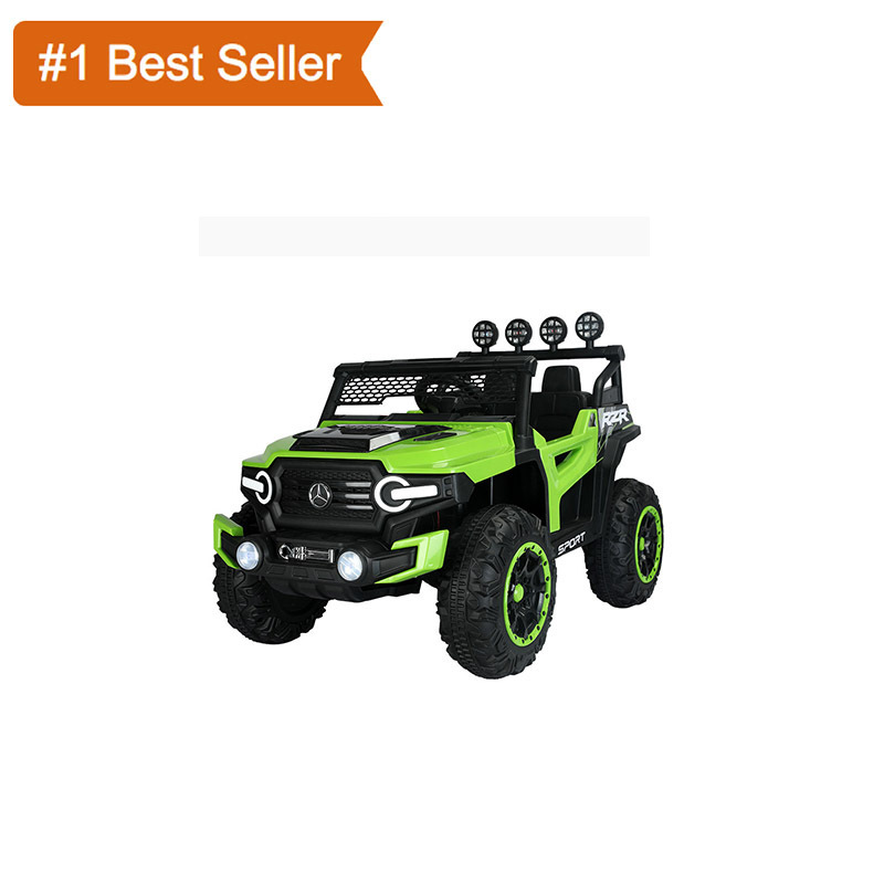 Istaride Factory Direct Wholesale Kids Electric Car 24V Two Seater Ride On Crawler Truck Off-road Kids Motorized Vehicles