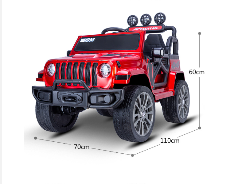 Istaride Battery Powered Electric Car to Drive 12V 4WD Kids Ride On Toy with Remote Control Parent-Child Ride On Truck