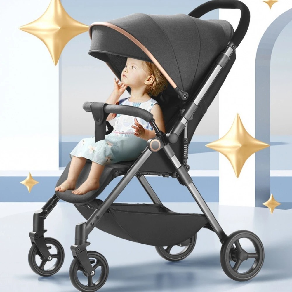 Istaride Baby Multifunctional 3 In 1 Stroller Portable 4 Wheel Stroller Folding Carria Baby Stroller and Car Seat Combo