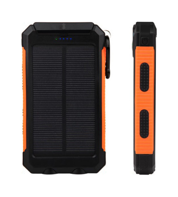 Jumon Solar Powered Backup LED FLASHLIGHT  Solar Powerbank Banca Di Energia Solare Power Bank 10000mAh