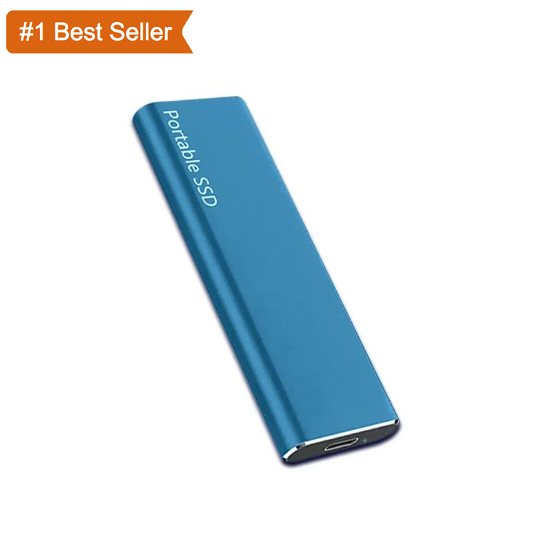 Jumon High Speed Portable Ssd 1tb External Solid-State Drive Usb3.1 Type-C Interface Hard Disk Mass Storage Disk