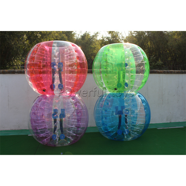 Kids N adults TPU inflatable bubble soccer ball with quality harness  Inflatables