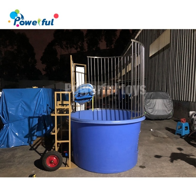 Summer water game adult water splash games dunk tank dunking machine