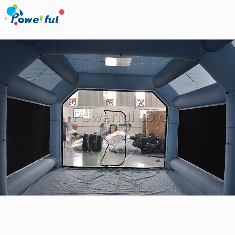 Folding Inflatable Spray Booth Car Painting Paint Booth Inflatable Store Tent