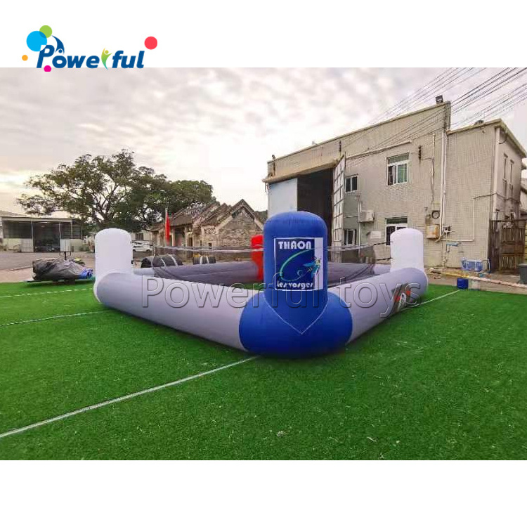 Outdoor competition games oxford boxing ring for sale kids inflatable boxing ring