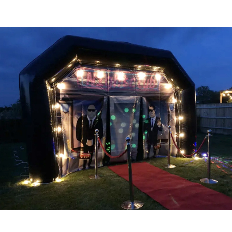 Outdoor disco party blow up nightclub tent inflatable night club