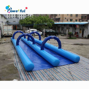 Crazy giant commercial inflatable slip and slide inflatable water slide the city long city water slide for adult