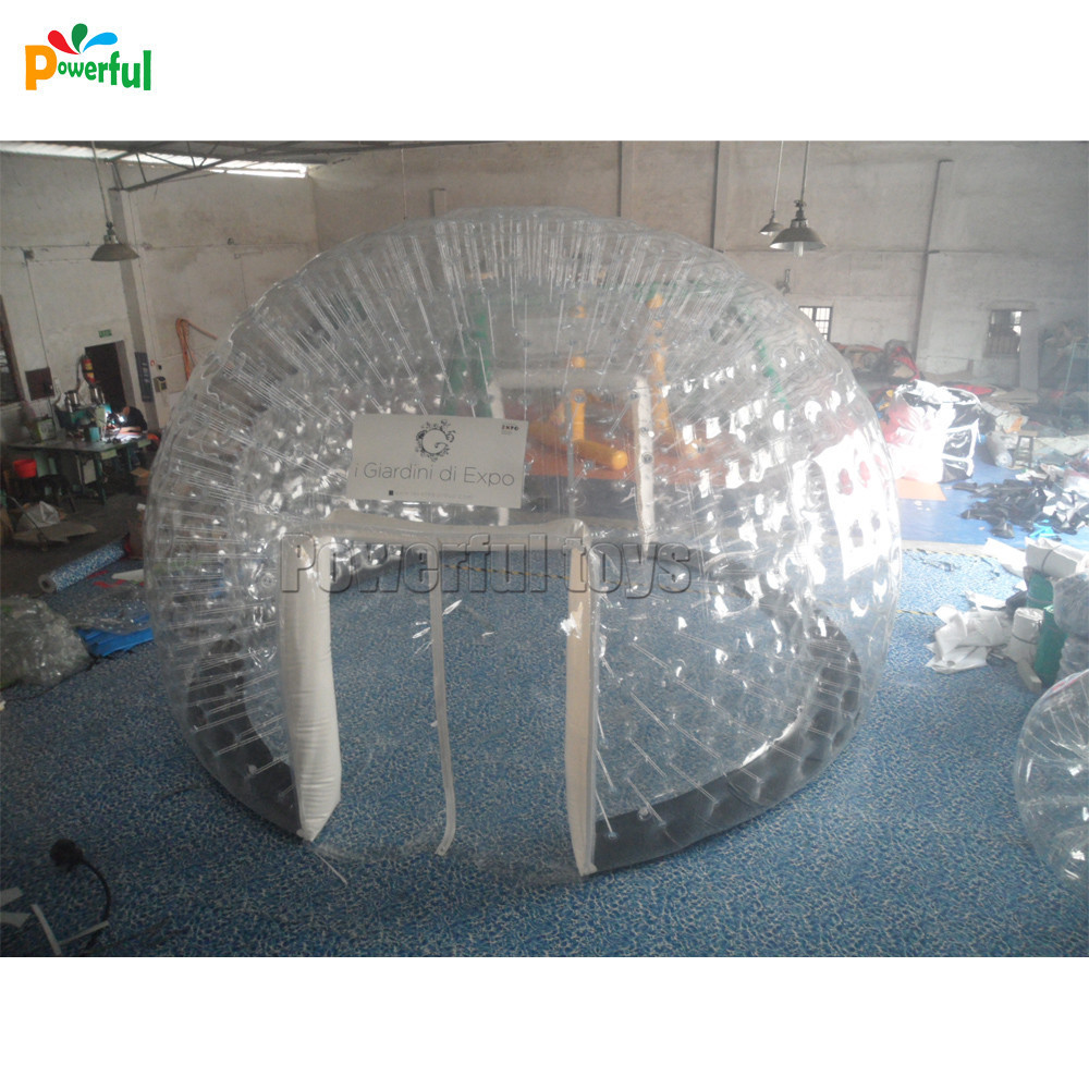 Transparent rectangular blow up inflatable pool cover from China outdoor inflatable pool dome tent manufacturer