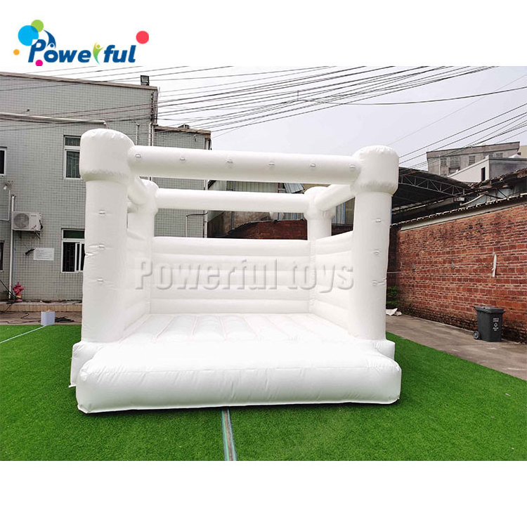 13x13 feet modern white bounce house inflatable party white-bounce-house for kids