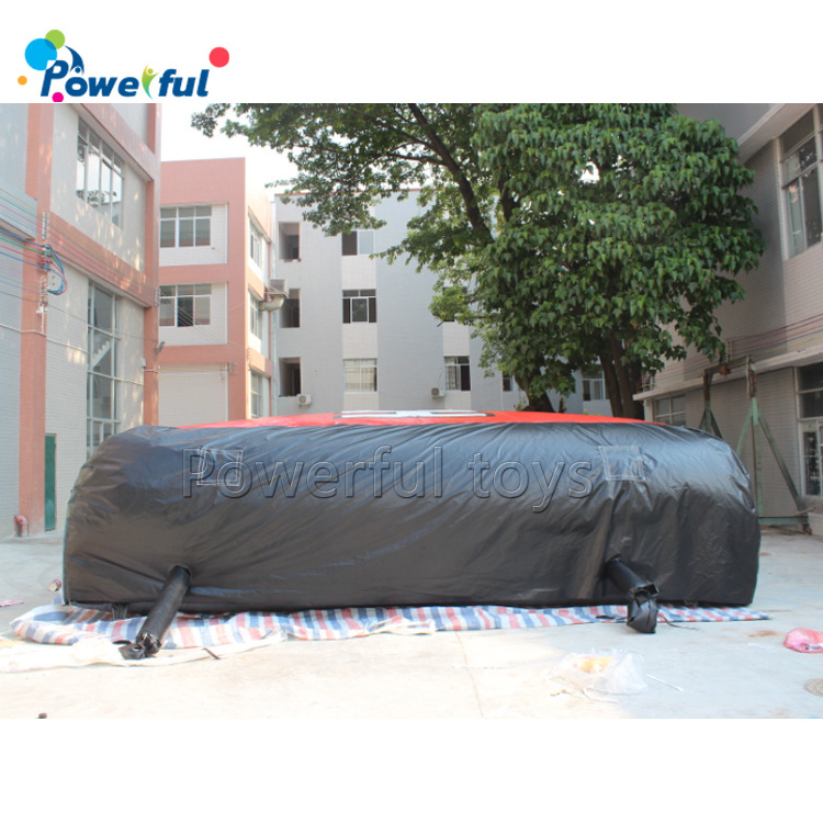 Hot selling high quality Professional stunt jump landing airbag for trampoline park inflatable jumping airbag