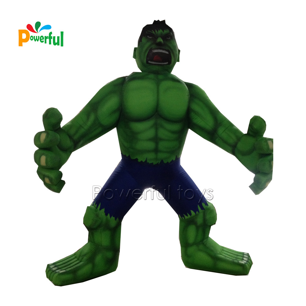 Amazing Design Large Inflatable Hulk Green Inflatable Muscle Man