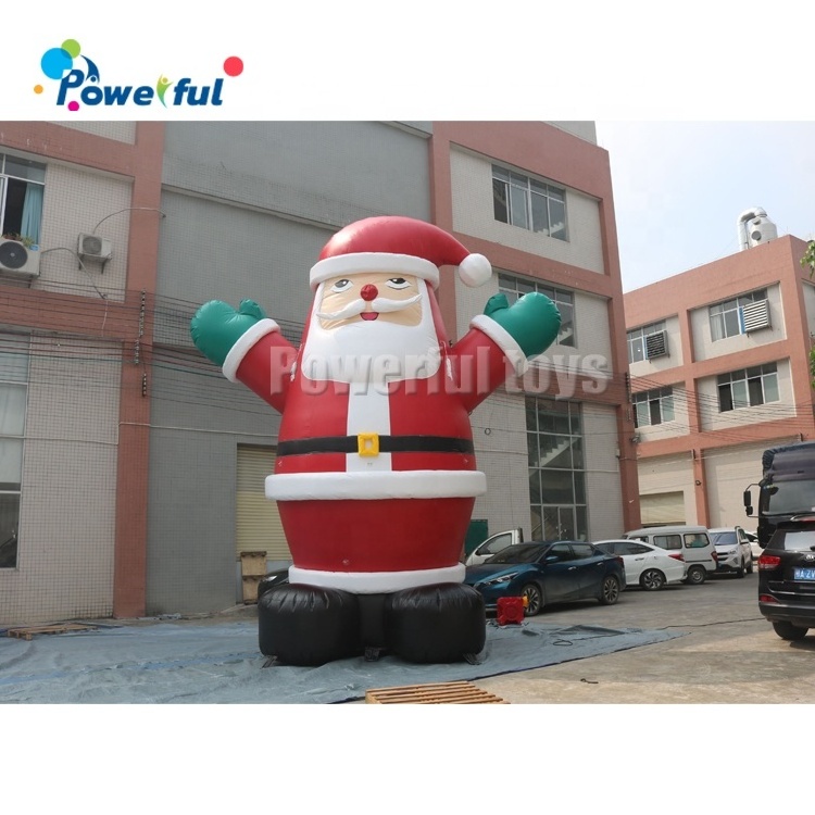 Giant inflatable Christmas decoration santa claus