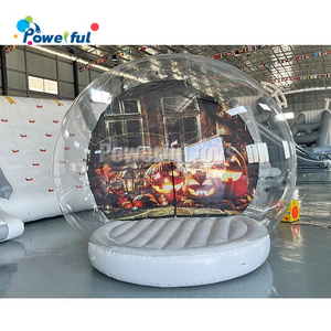 Newest inflatable christmas giant snow globe  christmas snowglobe manufacturer