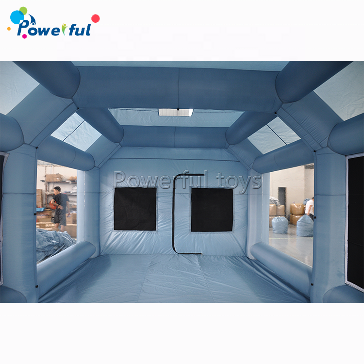 Folding Inflatable Spray Booth Car Painting Paint Booth Inflatable Store Tent