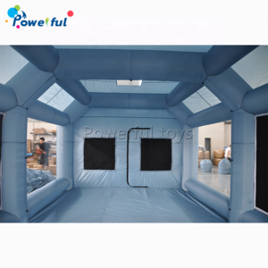 Folding Inflatable Spray Booth Car Painting Paint Booth Inflatable Store Tent