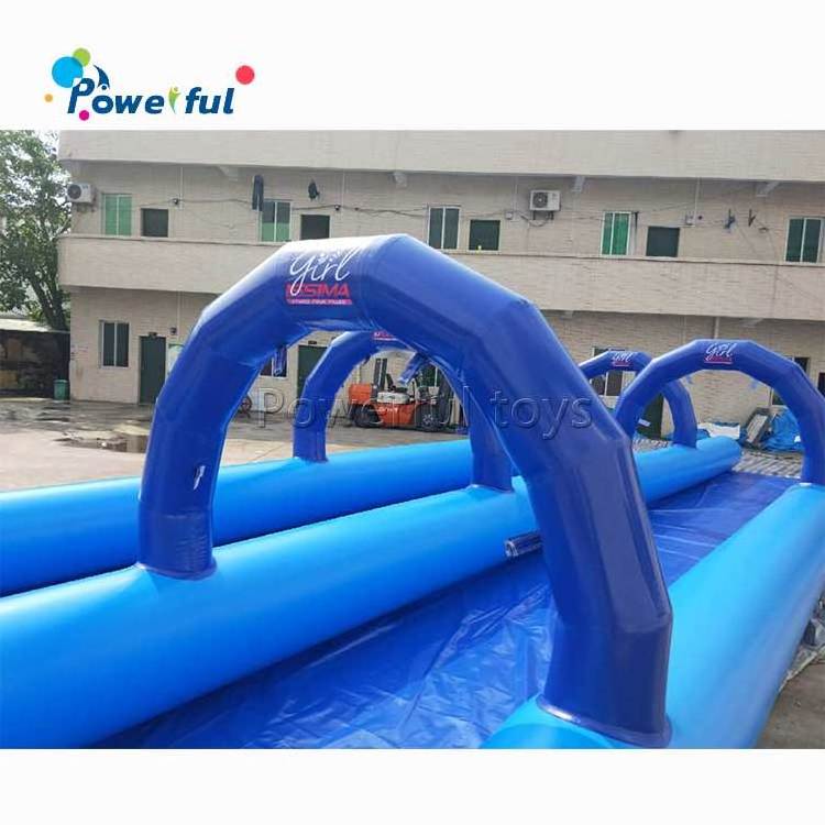 Crazy giant commercial inflatable slip and slide inflatable water slide the city long city water slide for adult