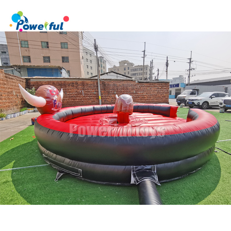 Wholesale Adults Games Mechanical Rodeo Bull Riding Machine Controls Inflatable Mechanical Bull Ride For Sale