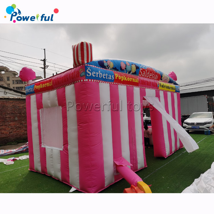 customized inflatable carnival tent for sale inflatable kiosk inflatable shop  store