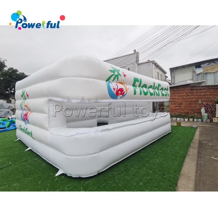 Summer beach inflatable bar kiosk counter inflatable drink food servicing bar inflatable bar counter