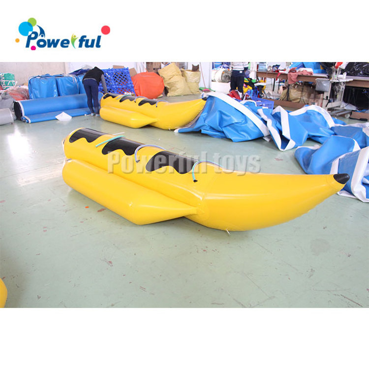 3 person towable banana tube inflatable banana boat jest ski banana boat for sale