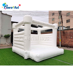 13x13 feet modern white bounce house inflatable party white-bounce-house for kids