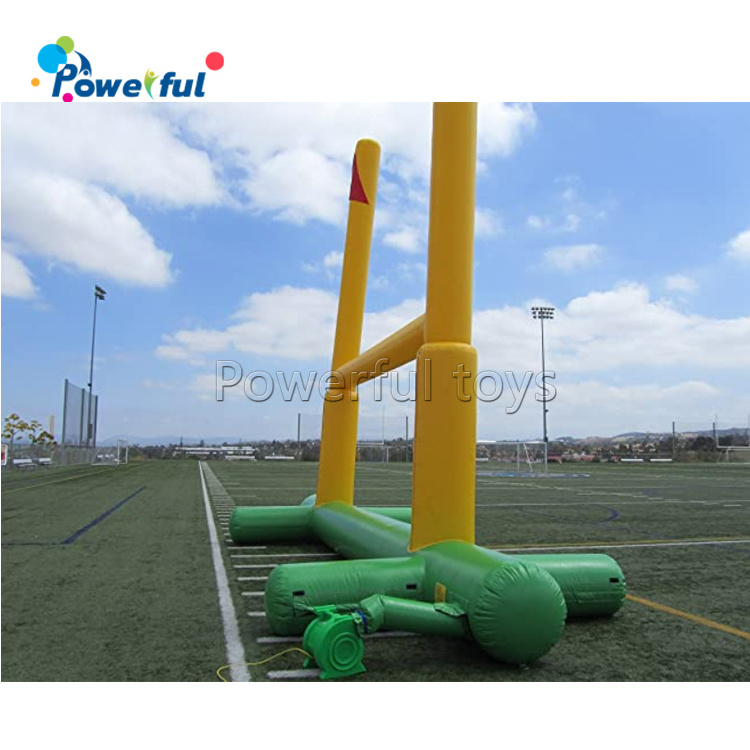 Customized training inflatable rugby goal post for rugby game