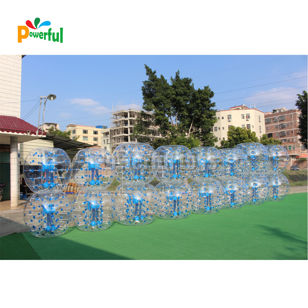 Wholesale Human Inside adult Bubble Soccer Ball Suit Bumperball PVC Inflatable Body Bumper Ball With Pump