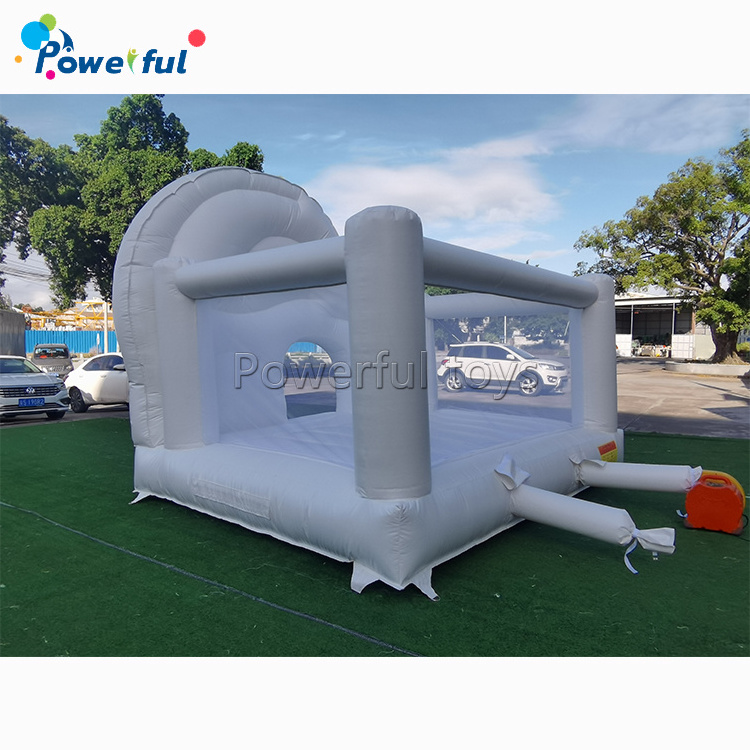 Cartoon Dinosaur Wedding white bounce house slide white castle bounce house with ball pit for toddles