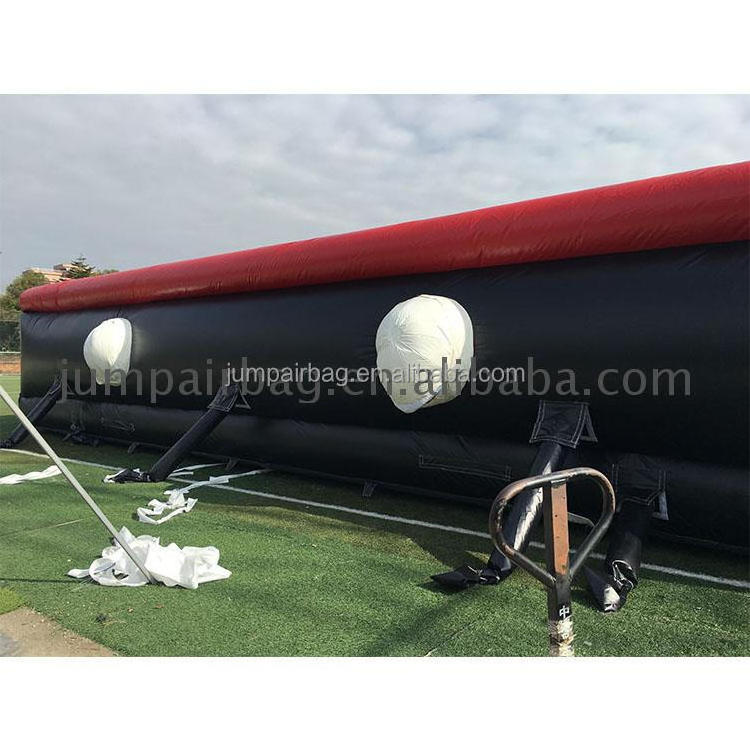 Hot selling high quality Professional stunt jump landing airbag for trampoline park inflatable jumping airbag