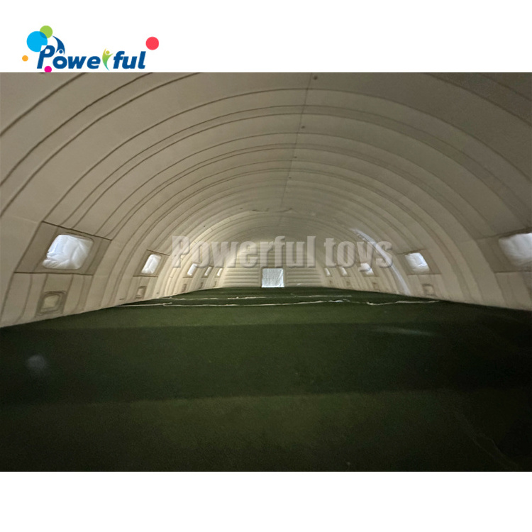 Outdoor event white tennis court tent sport game air sealed tent giant inflatable tent