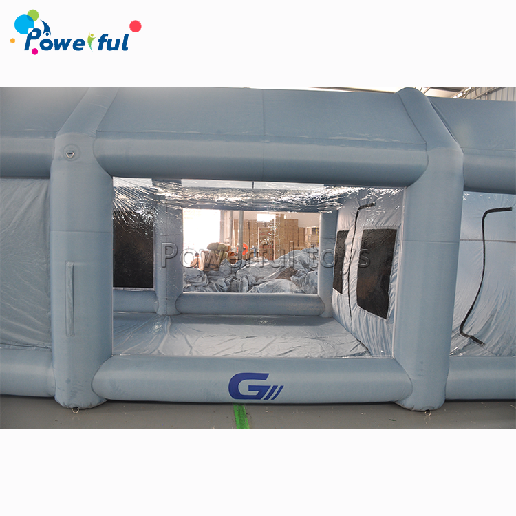 Folding Inflatable Spray Booth Car Painting Paint Booth Inflatable Store Tent