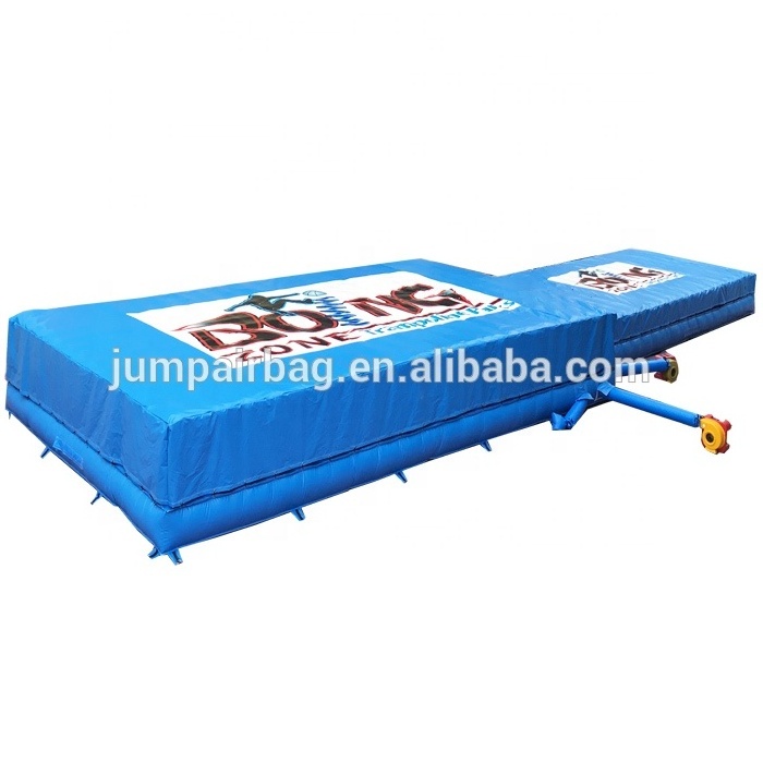 inflatable jump pad ,landing airbag,stunt air bag skiing bmx