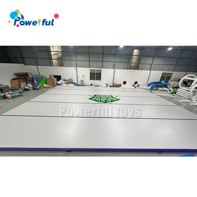 Customized Cheap Inflatable Gymnastics Mat For Kids gym Air Track 8 Inches Thick Tumbling Mats airtrack