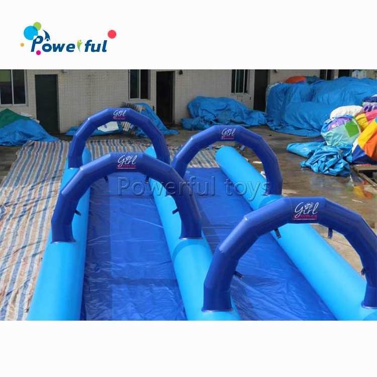 Crazy giant commercial inflatable slip and slide inflatable water slide the city long city water slide for adult