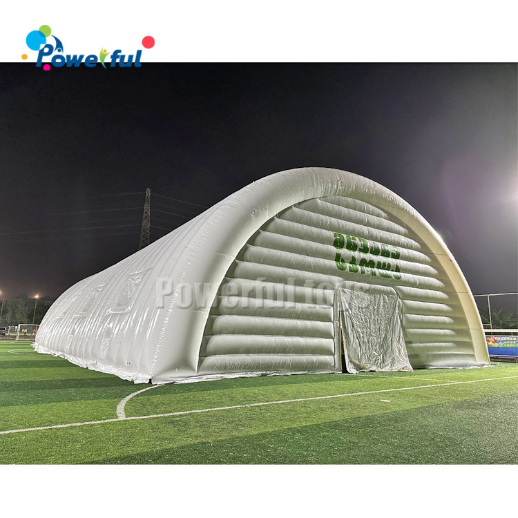 Outdoor event white tennis court tent sport game air sealed tent giant inflatable tent