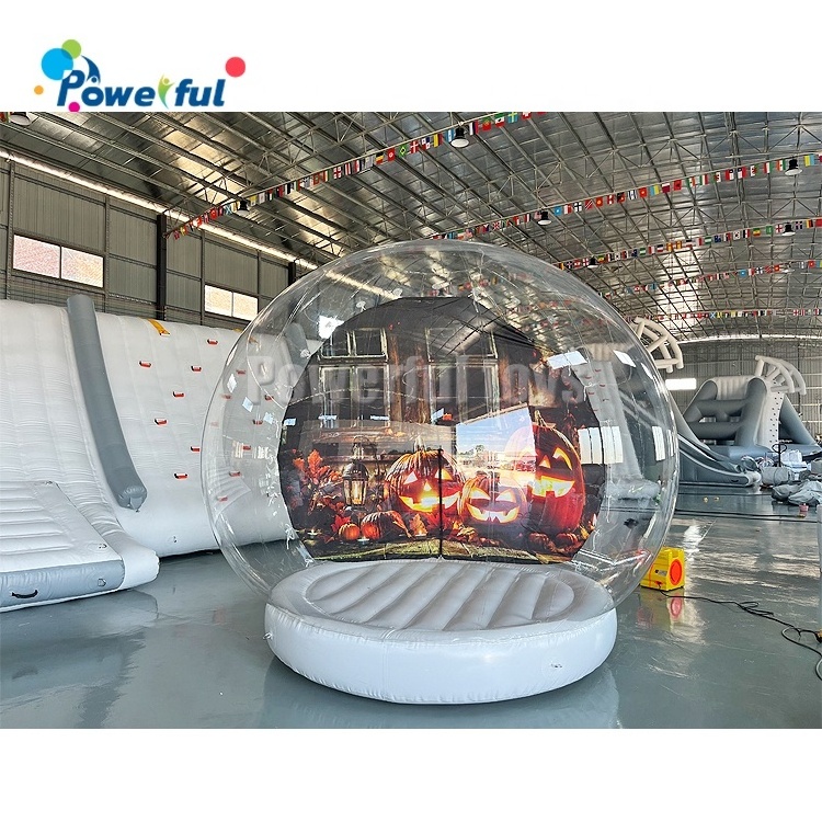 Newest inflatable christmas giant snow globe  christmas snowglobe manufacturer