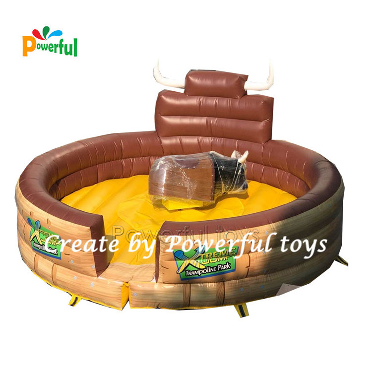 Commercial New Design Inflatable Mechanical Bull Rodeo Bull Riding Cowboy For Sale Rodeo Mechanical Bull