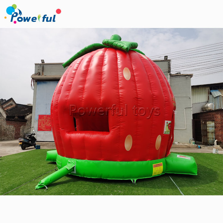 Factory Bouncer Inflatable strawberry Bounce House Bouncy Castle Combo With Slide