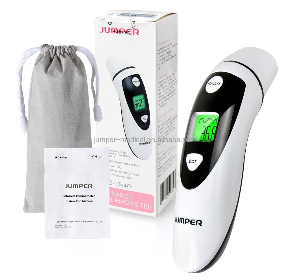 JUMPER JPD-FR401 Medical Home Use Digital Human Body Infrared Thermometer for Baby