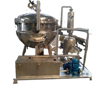 1000L Industrial Vacuum dip Sugar Pot Pan for candied / pickles production line machine