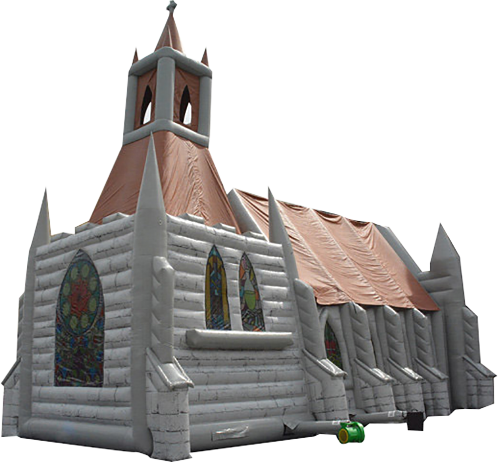 Giant Inflatable Church for commercial 2019 hot sale Wedding Inflatable Tent huge cathedral for rental