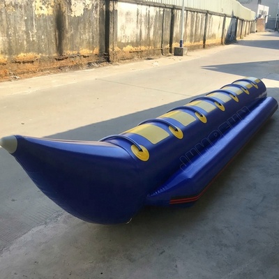 Fast ship 7 person Banana Boat for sale 32OZ best quality water towable inflatable boat for adults