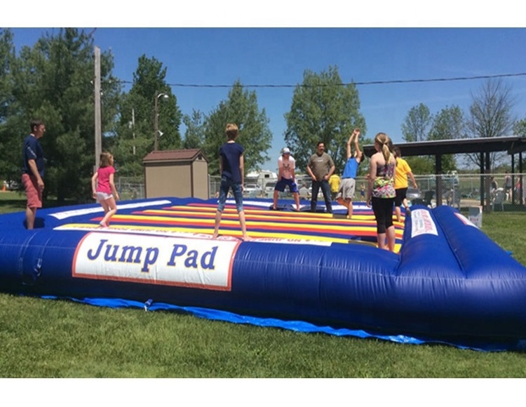 Cheap price JUMPFUN Large inflatable jump pad for adults 15x10 meter inflatable bouncy pad rentl new commercial toys