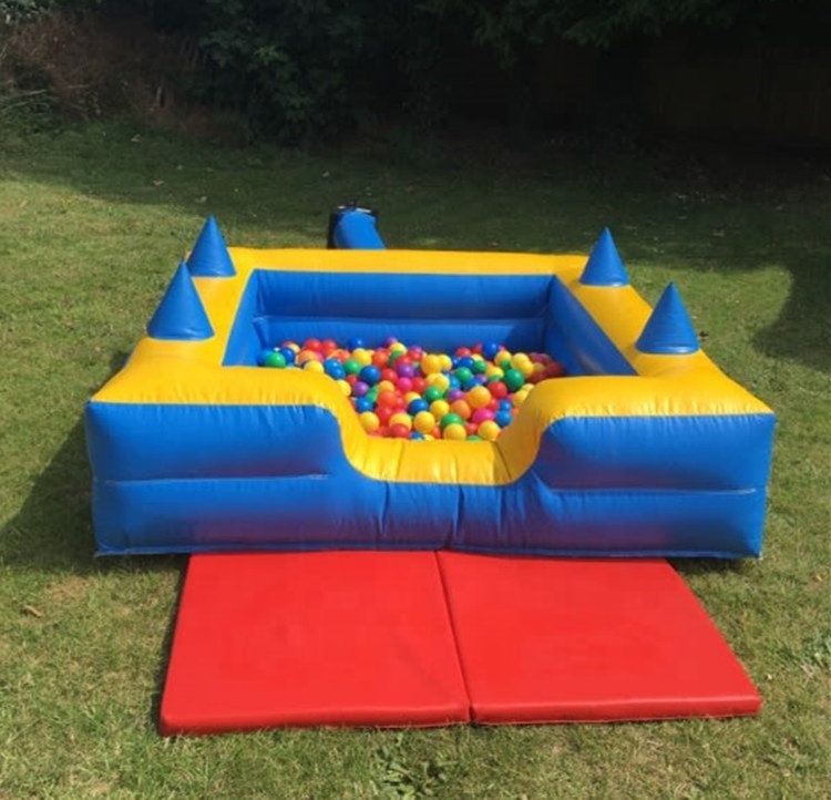 custom inflatable ball pit kids inflatable sea ball pool for sale