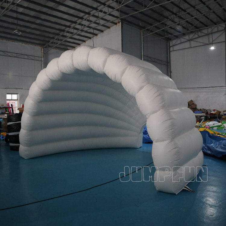 20x13.1ft Shell inflatable cover tent outdoor events Inflatable stage canopy rainproof PVC shell air structure