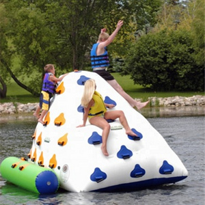 Lake Toys Small Inflatable Iceberg Ocean Aquatic Inflatables Climbing Water Toy factory