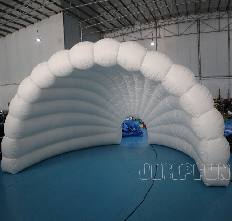 20x13.1ft Shell inflatable cover tent outdoor events Inflatable stage canopy rainproof PVC shell air structure